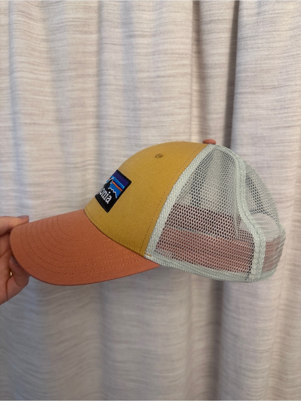 Patagonia Two-Tone Mesh Trucker Hat - Mustard & Rust
